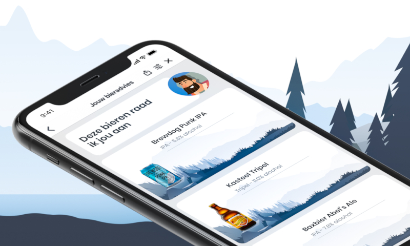 Advies in bierapp scover